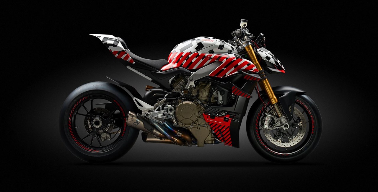 Ducati Streetfighter V4 2020 Prototyp beim Pikes Peak 