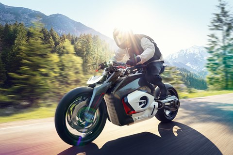 Elektromotorrad BMW Vision DC Roadster