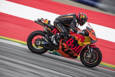 MARCEL HIRSCHER AUF MotoGP-RAKETE AM RED BULL RING
