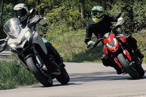 Ducati Hypermotard 950 vs. Multistrada 950 S Test 2019