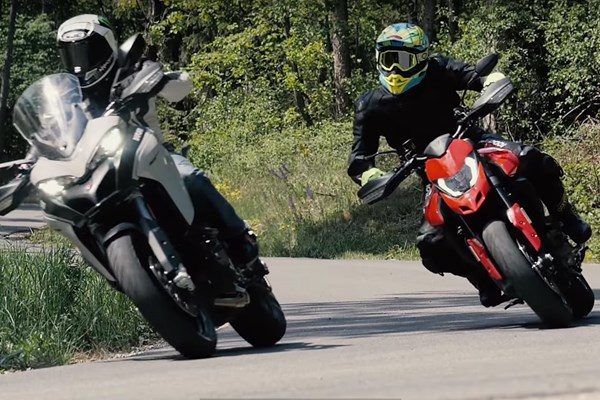 Ducati Hypermotard 950 vs. Multistrada 950 S Test 2019