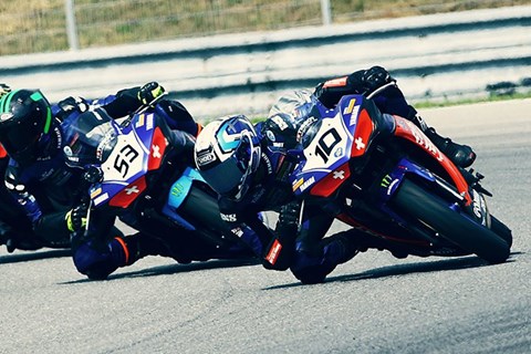 Yamaha R3 bLU cRU Cup Lauf in Brünn