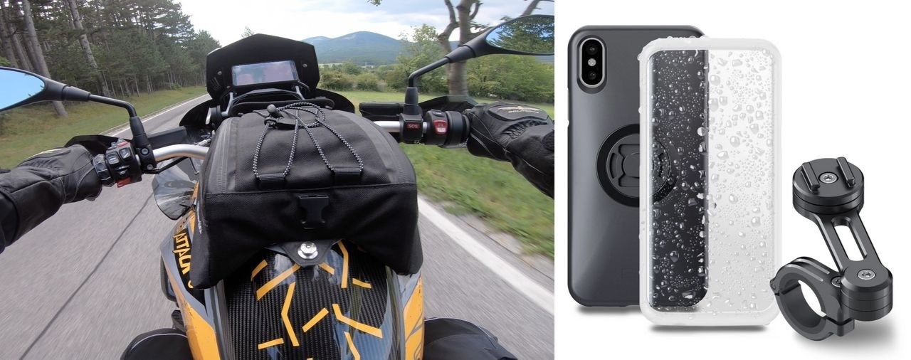 SP Connect Handy Halterung für das Motorrad