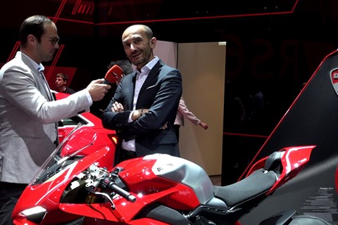 Neun Fragen an Ducati Boss Claudio Domenicali auf der IAA 2019