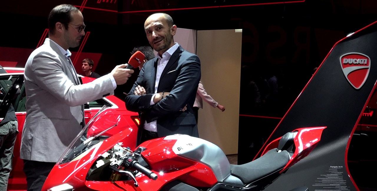 Neun Fragen an Ducati Boss Claudio Domenicali auf der IAA 2019