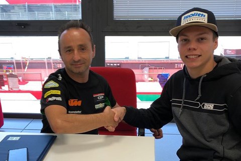 Maximilian Kofler 2020 fix in der Moto3-WM mit KTM!
