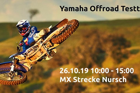 Yamaha Offroad Testtag 26. Oktober
