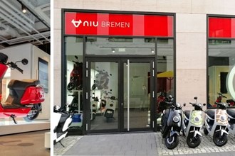 NIU eröffnet den ersten Flagship-Store in Deutschland