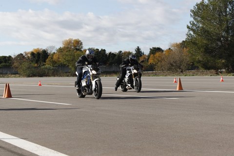 BMW E-Motorrad Prototyp - erster Test