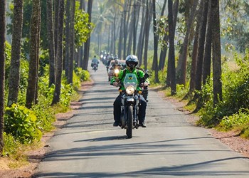 Royal Enfield Himalayan - Test in Indien
