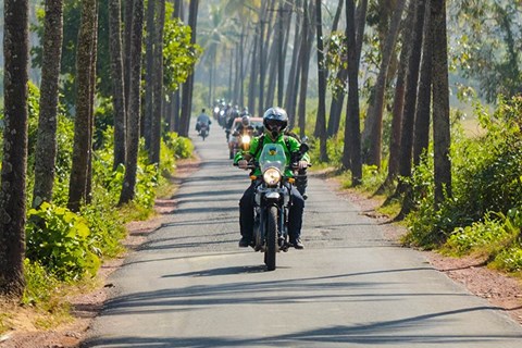 Royal Enfield Himalayan - Test in Indien