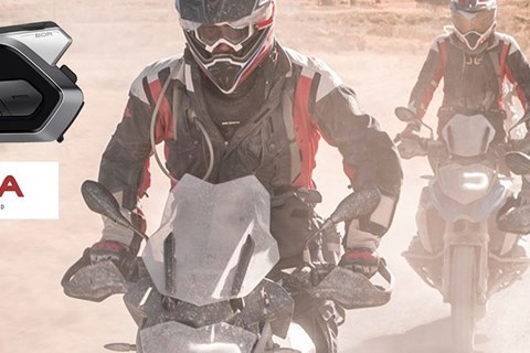 SENA 50R-Bluetooth-System bei BMW GS Trophy 2020 dabei