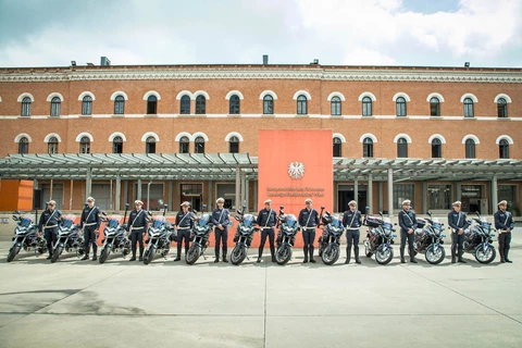 Diese Motorräder fährt die Polizei Diese Motorräder fährt die Polizei