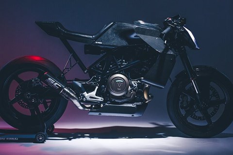 Husqvarna Vitpilen 701 Umbau - Charles Leclerc Edition Husqvarna Vitpilen 701 Umbau - Charles Leclerc Edition