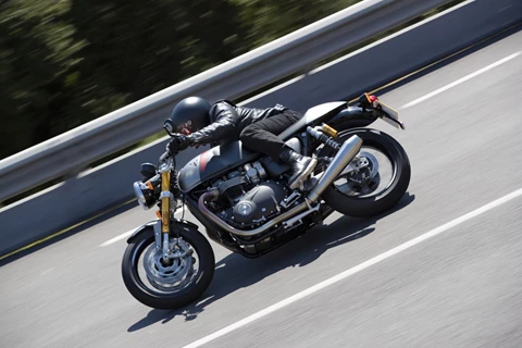 Triumph Thruxton RS Test Triumph Thruxton RS Test