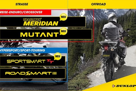 Dunlop startet 2020 mit großer Reifenauswahl für Reiseenduros