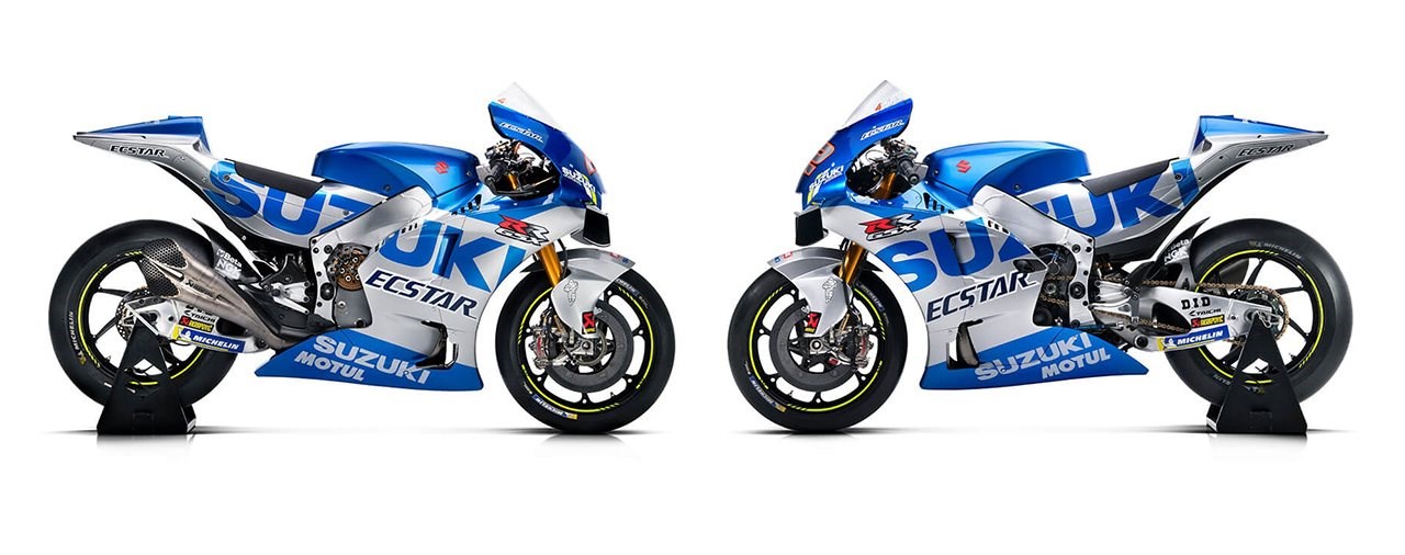 Suzuki präsentiert die MotoGP Teamfarben für 2020