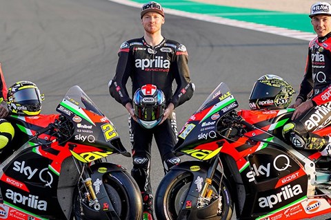 Neues Aprilia RS-GP MotoGP Motorrad 2020
