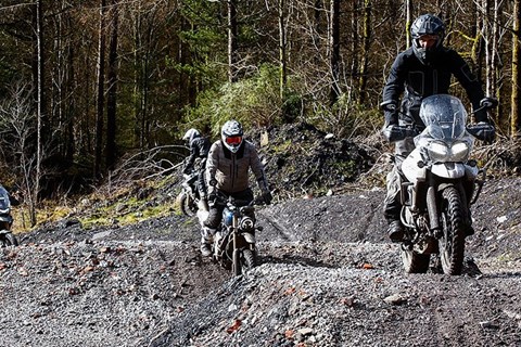 Zu Gast bei der Triumph Adventure Experience in Wales