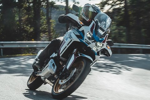 Honda Africa Twin Adventure Sports Dauerteststart 2020