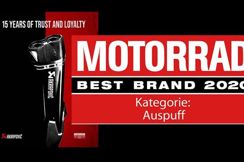 Akrapovic ist Best Brand 2020!