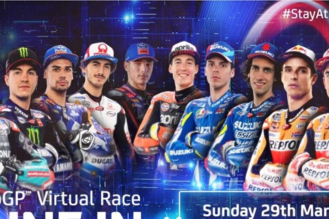 Die MotoGP fährt wieder - wenn auch nur virtuell!