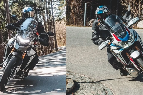 TEST! Triumph Tiger vs. Honda Africa Twin Adventure Sports 2020 TEST! Triumph Tiger vs. Honda Africa Twin Adventure Sports 2020