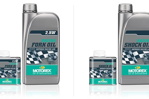 250ml Gebinde für MOTOREX RACING SHOCK OIL und RACING FORK OIL