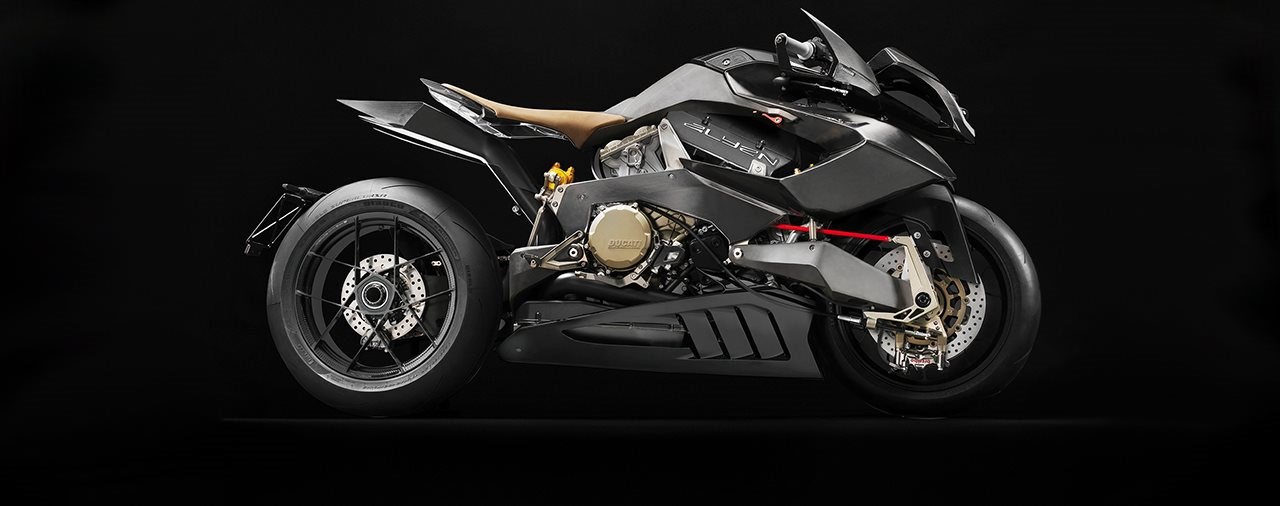 Vyrus - Science-Fiction-Ducati Umbauten mit Bimota-Genen
