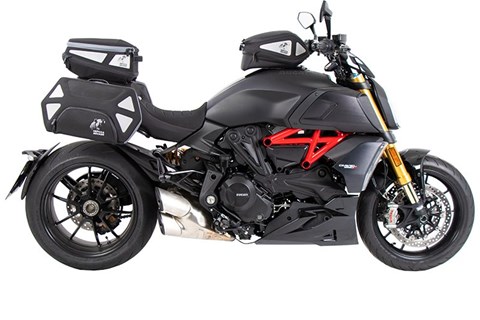 Gepäcklösung für die Ducati Diavel 1260 von Hepco & Becker