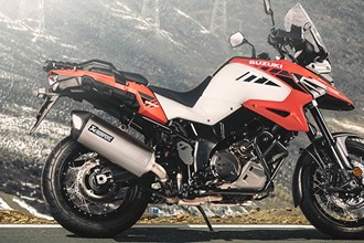 Akrapovič Auspuffanlage für die Suzuki V-Strom 1050 / XT Akrapovič Auspuffanlage für die Suzuki V-Strom 1050 / XT