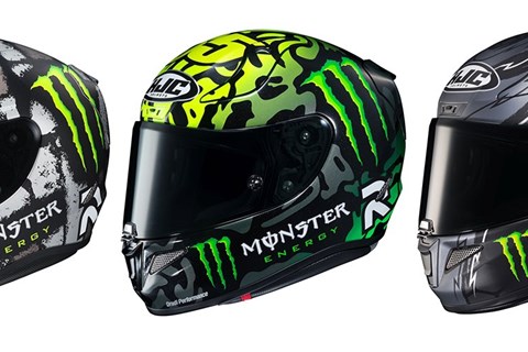 Drei neue HJC Cal Crutchlow-Replicas 2020