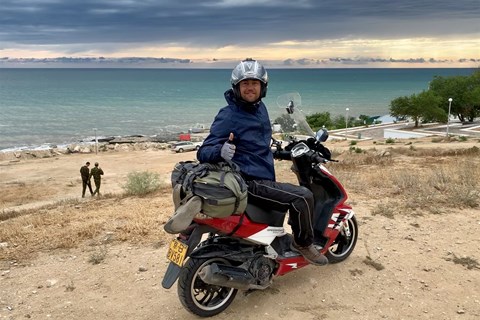 Mit dem Peugeot Speedfight um die halbe Welt