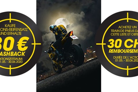 Dunlop startet 30 € / 30 CHF Cashback-Aktion