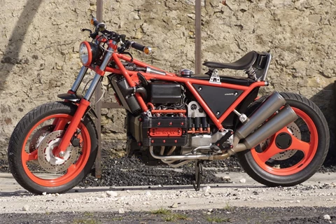 K 75 Custom Umbau - Der Fla K 75 Custom Umbau - Der Fla