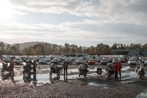 Das war das erste Motorradkino Deutschlands