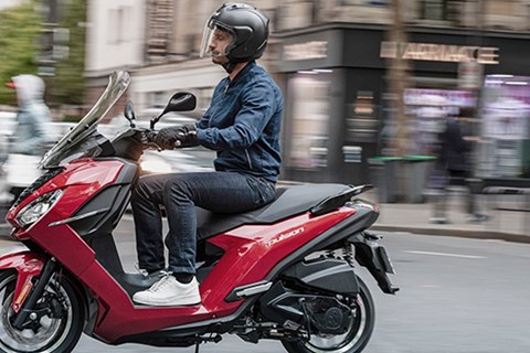 Motorroller - Starker Partner in der Stadt!