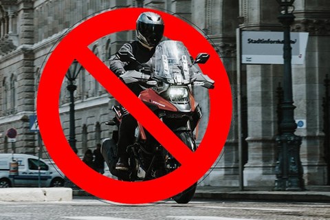 Motorrad Fahrverbot in der Wiener Innenstadt kommt