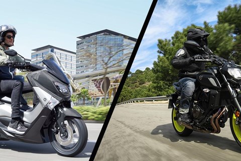 Die Yamaha NMAX 125 und MT-07 Drittel-Finanzierung
