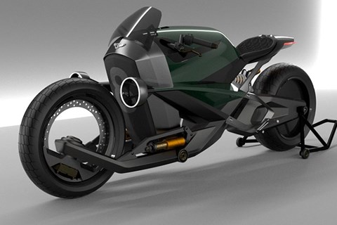 So könnte ein Bentley Motorrad aussehen