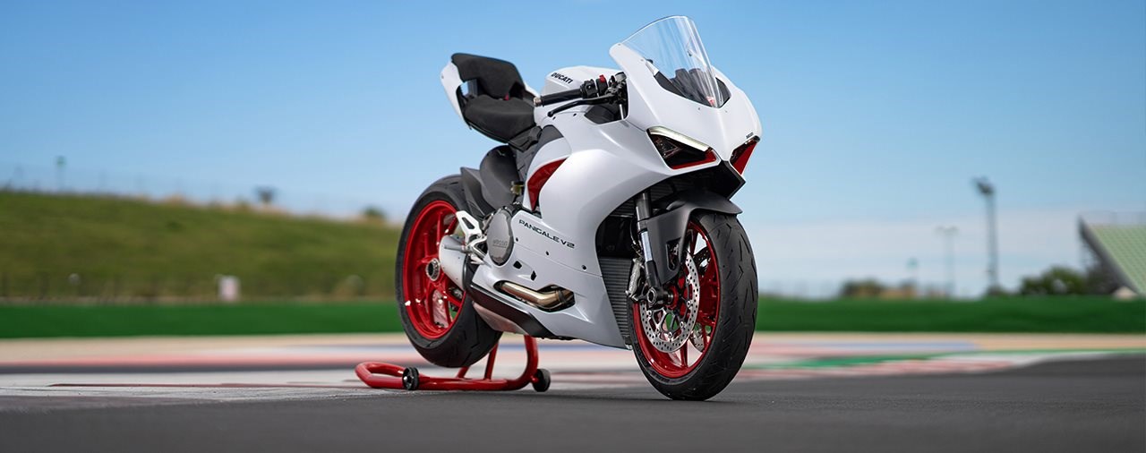 Ducati Panigale V2 2020 jetzt auch in White Rosso