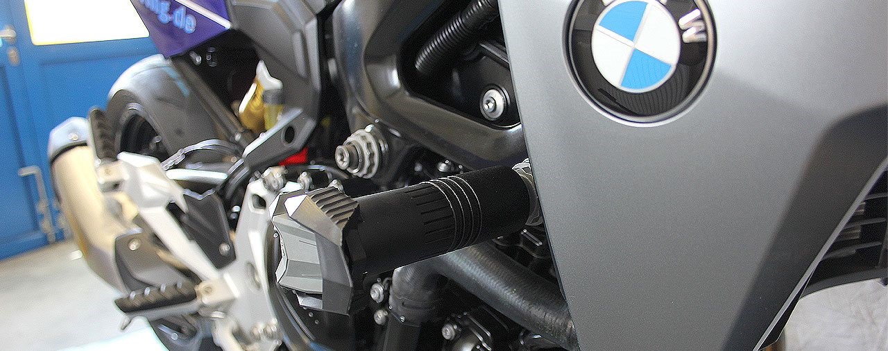 Schlüsseltasche mit RFID-Blocker & Sturzpads BMW F900R