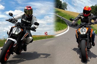 KTM 890 Duke R vs. KTM 790 Duke Vergleich KTM 890 Duke R vs. KTM 790 Duke Vergleich