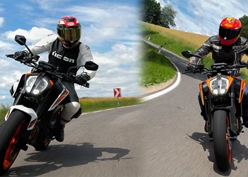KTM 890 Duke R vs. KTM 790 Duke Vergleich KTM 890 Duke R vs. KTM 790 Duke Vergleich