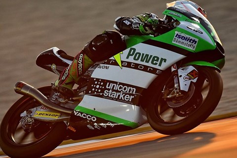 Maximilian Kofler zurück in der Moto3 nach Corona-Pause