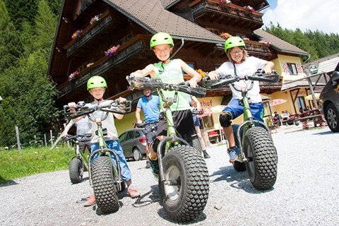 Trialmotorrad Urlaub in der Steiermark