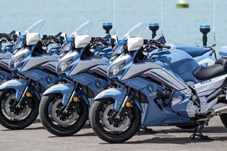 Die Yamaha FJR1300AE wird Italiens neues Polizeimotorrad Die Yamaha FJR1300AE wird Italiens neues Polizeimotorrad