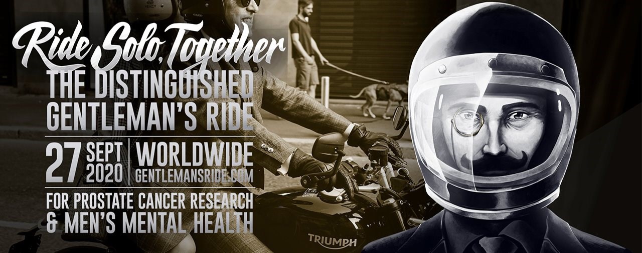 Distinguished Gentleman's Ride 2020 - Triumph als Hauptsponsor