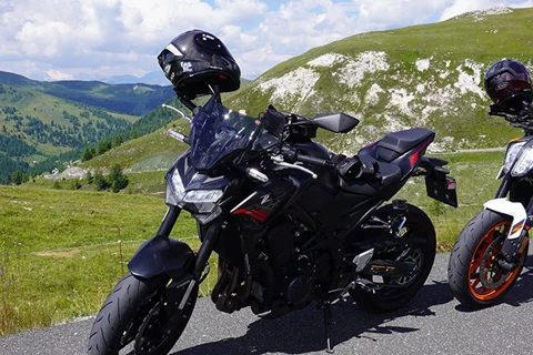 Kawasaki Z900 on Tour Kawasaki Z900 on Tour