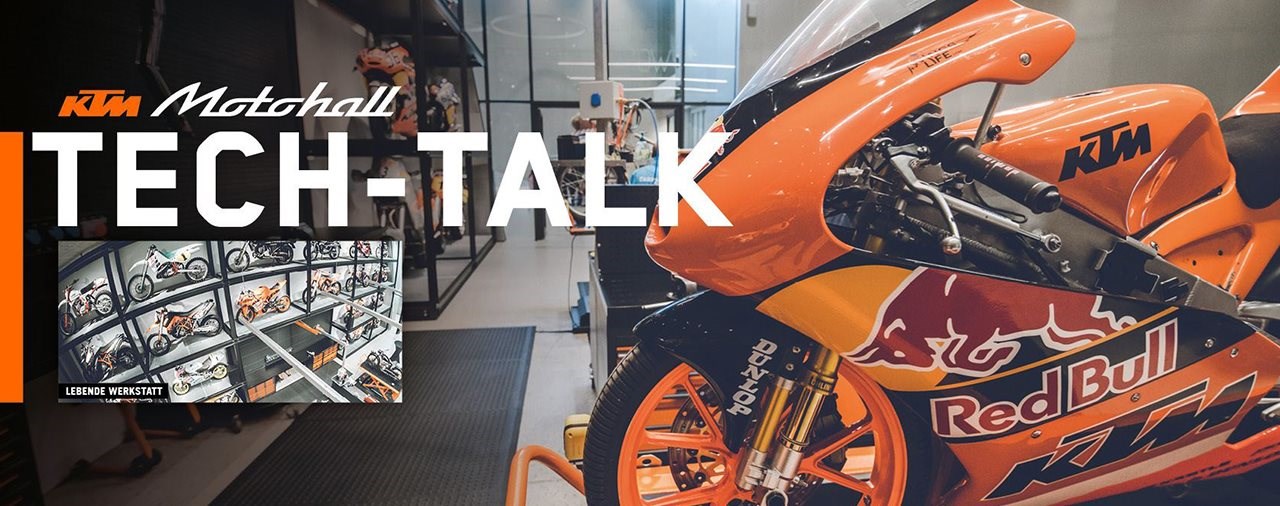 Tech-Talks in der KTM Motohall